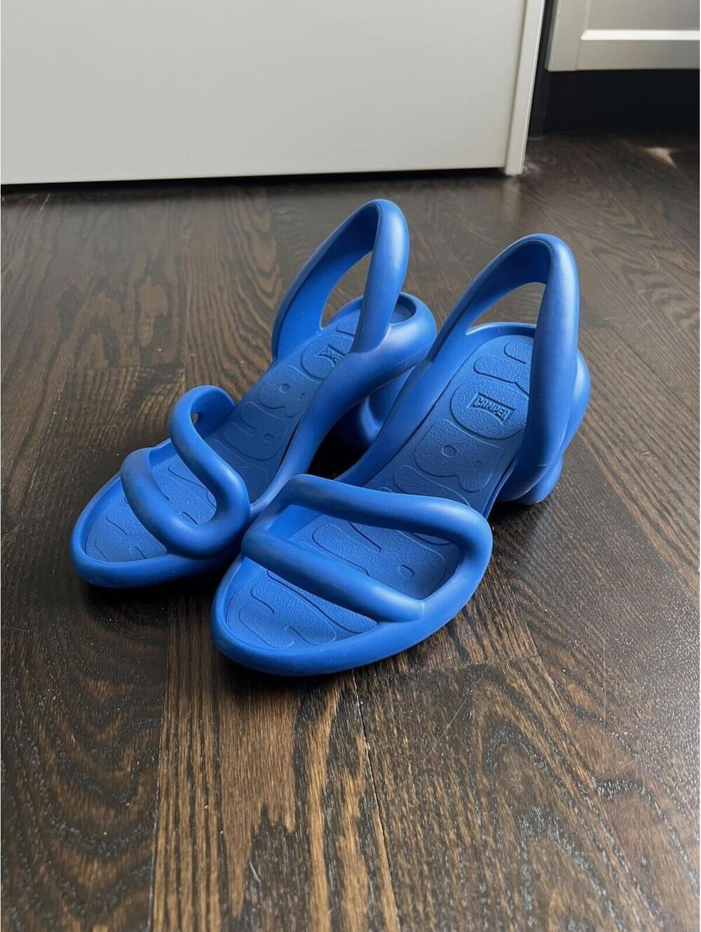 Camper Kobarah Dark Blue Sandals NEW Women's EU 36 NEVER WORN MRSP $225 - Picture 3 of 5